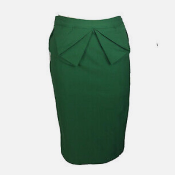 Grace Karin Green Pencil Skirt - Picture 2 of 6